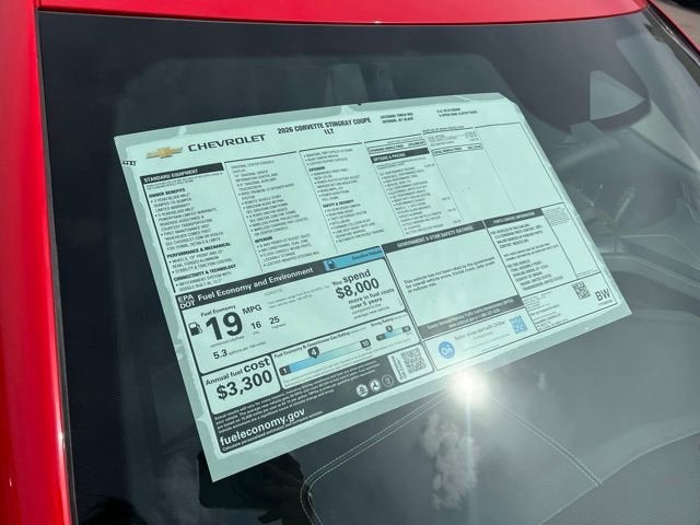 2026 Chevrolet Corvette Stingray 1LT