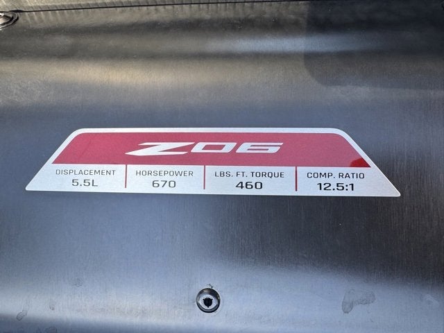 2025 Chevrolet Corvette Z06 3LZ