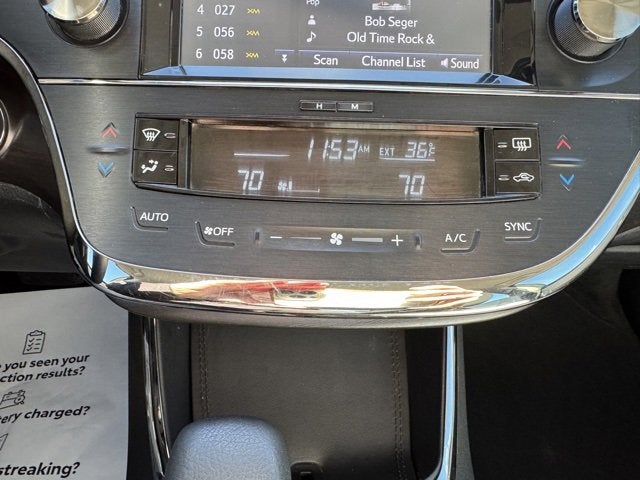 2017 Toyota Avalon XLE