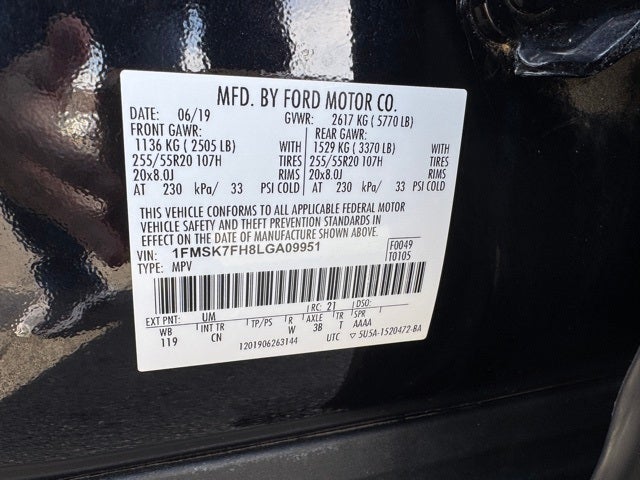 2020 Ford Explorer Limited