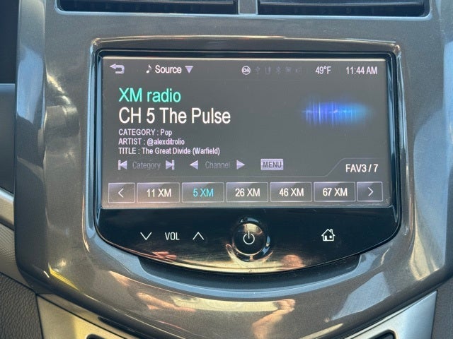 2015 Chevrolet Sonic LTZ